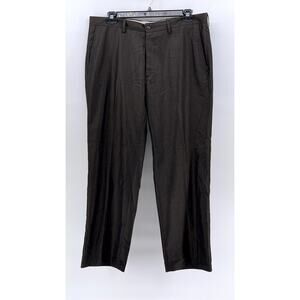 UNBRANDED Men's Brown Straight Leg Pants SZ 38X30